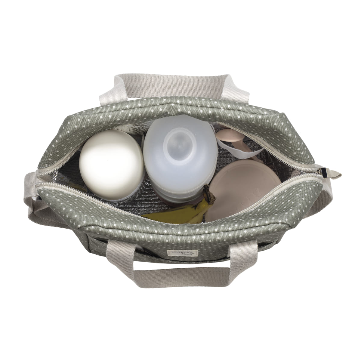 Bolsa Térmica Biberones Bebés Topito Poppy Musgo