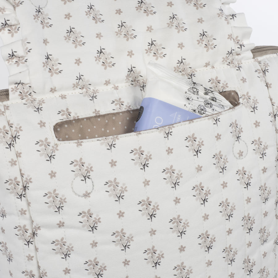 Mochila Botton Flores