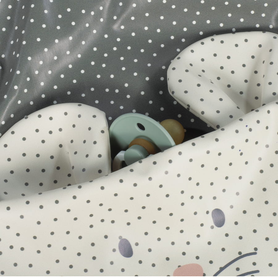 Babero Con Mangas Topito Poppy Musgo