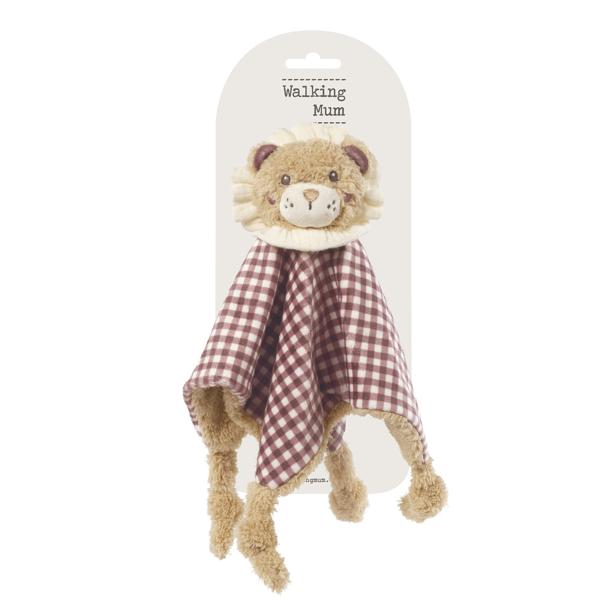 Doudou León Gala Cerise
