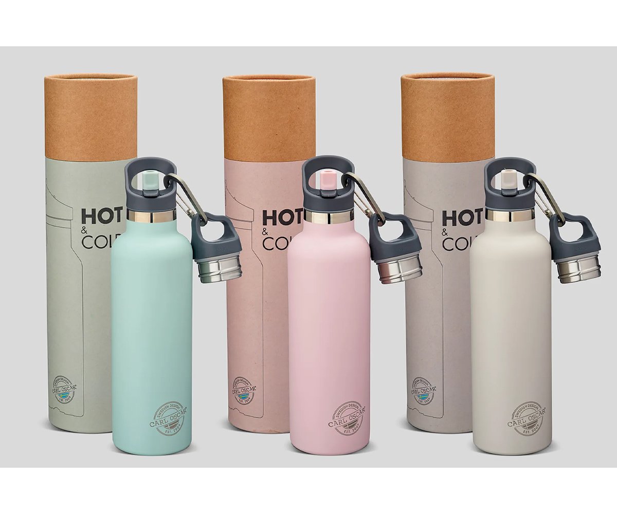 Botella acero inoxidable 500 ml (Rosa)
