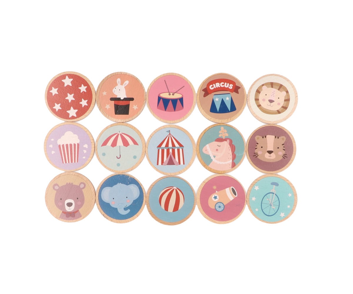 Juego Memory Circus