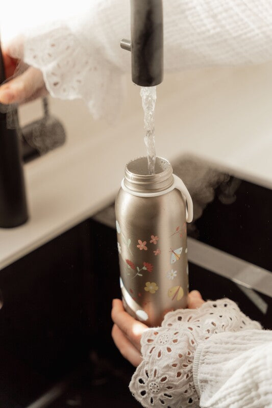 BOTELLA ISOTÉRMICA FLIP-UP 350ML FLORES