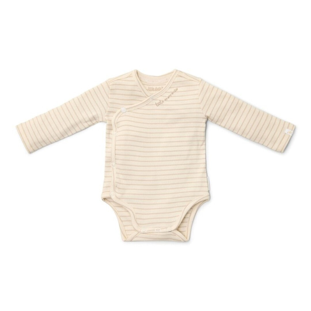 Body cruzado Manga Larga Rayas Little Dutch