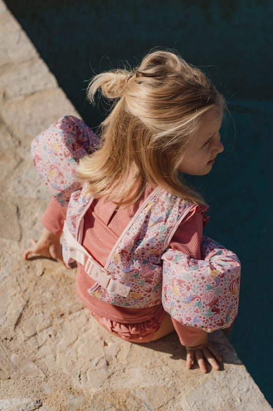 CHALECO CON MANGUITOS SIRENAS