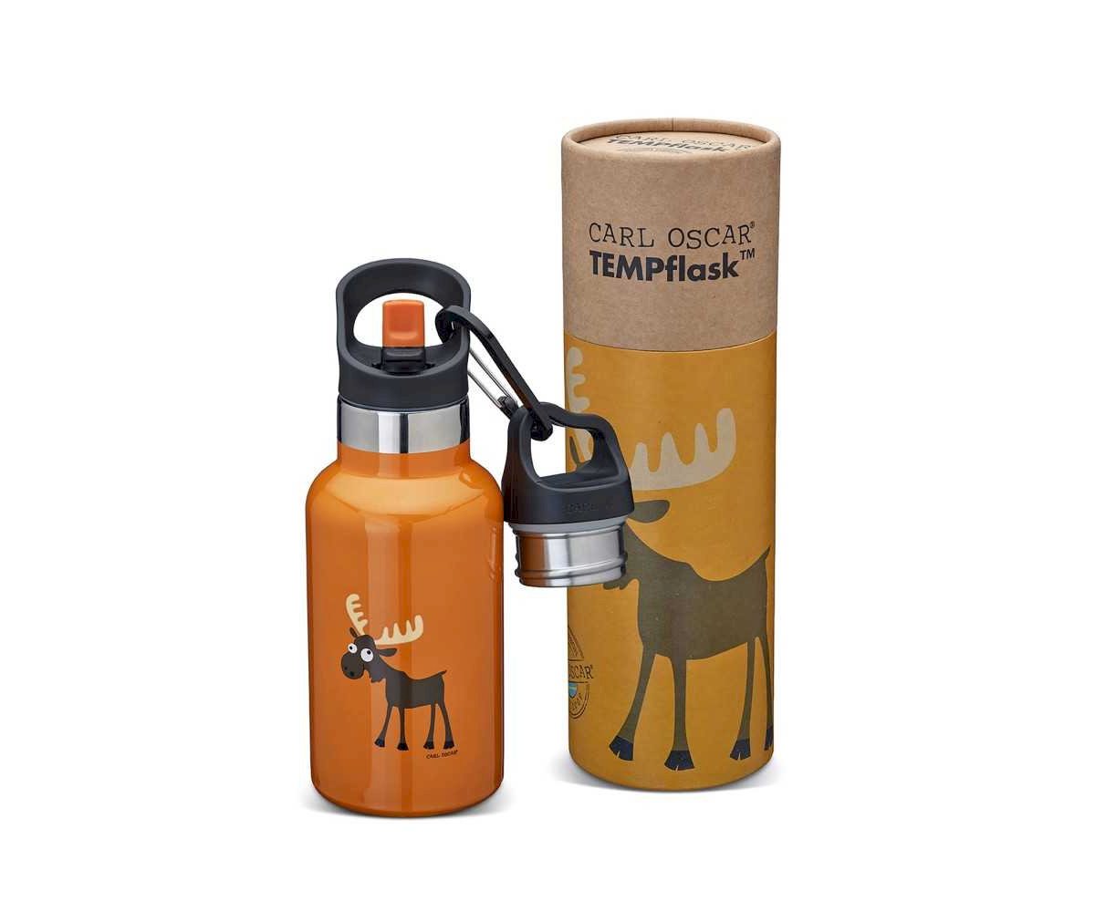 Botella Acero Inoxidable TEMPflask 350ml Reno Orange