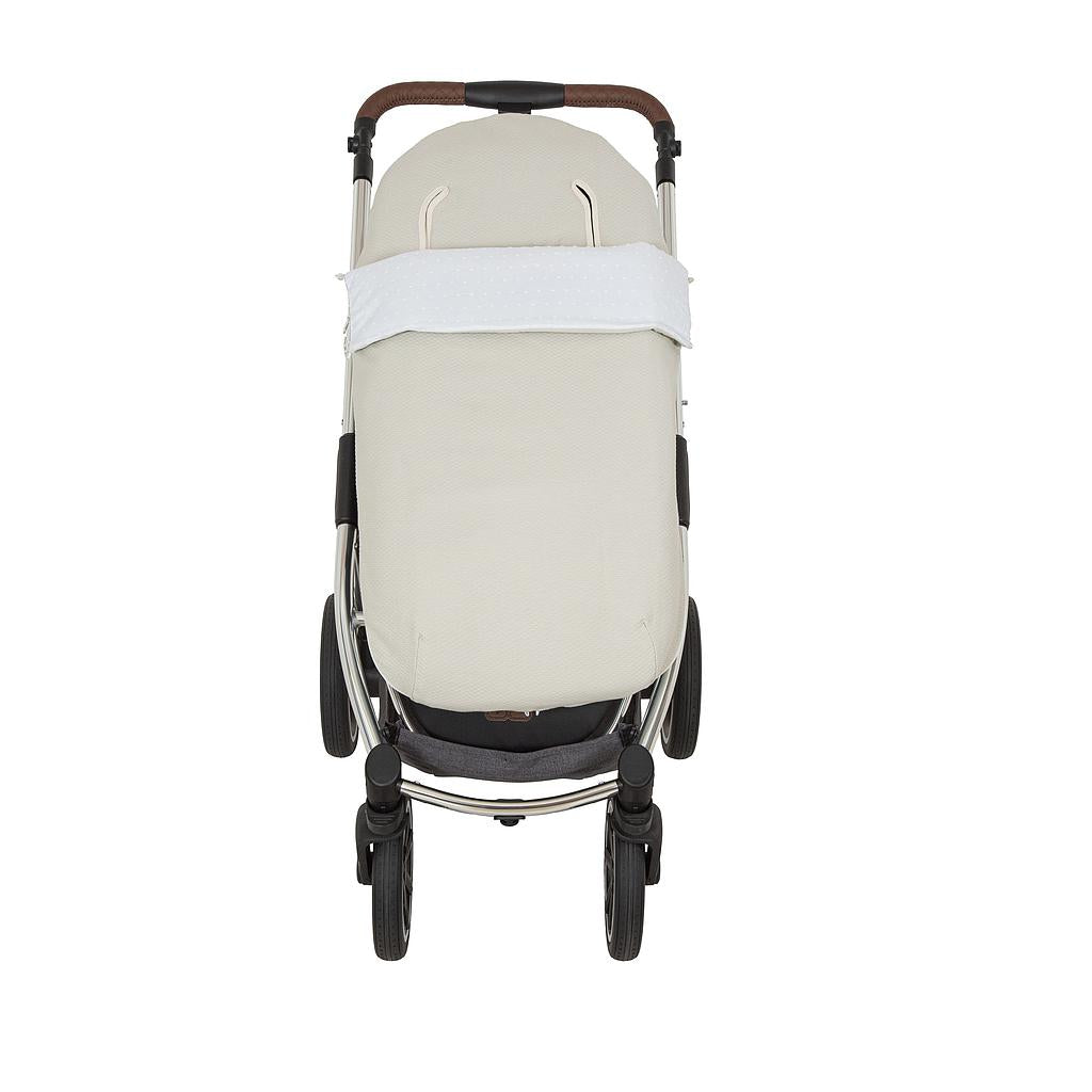Saco Carro Universal - Multiestacional Pique Crema