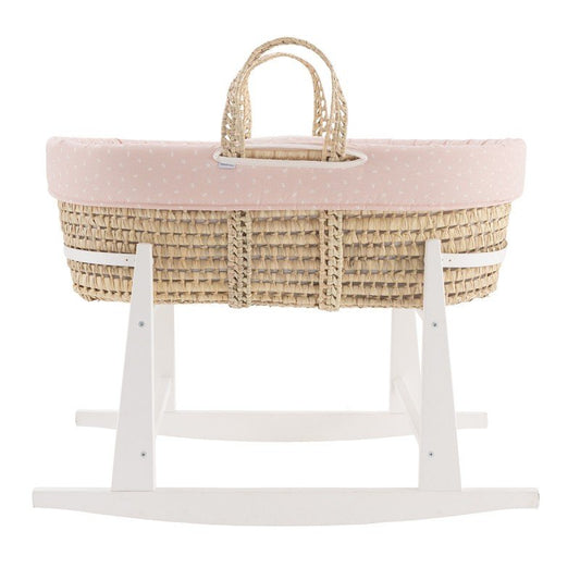 MOISES PALMA ACOLCH+PATA M.BCO CALMA ROSA/BCO 39x80x61 CM