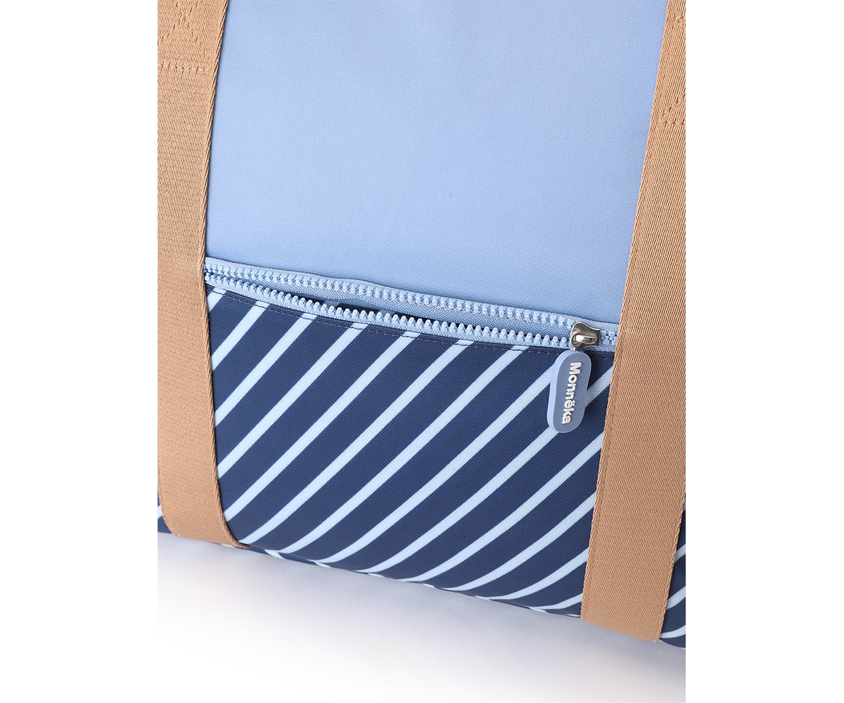 Bolso Nevera Stripes Blue