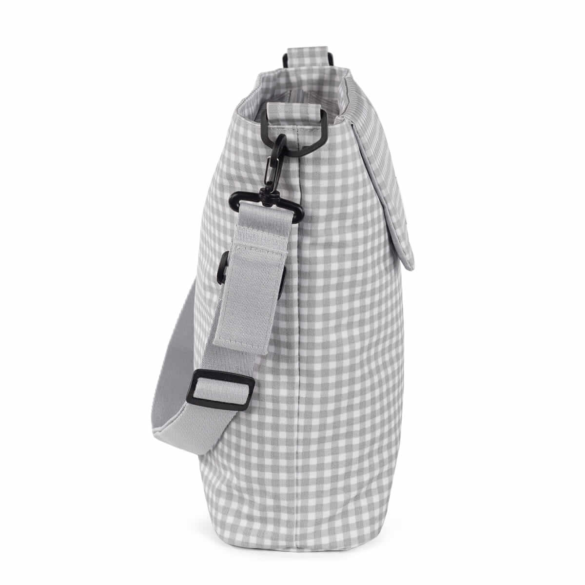 Bolsa Canastilla I Love Vichy Gris
