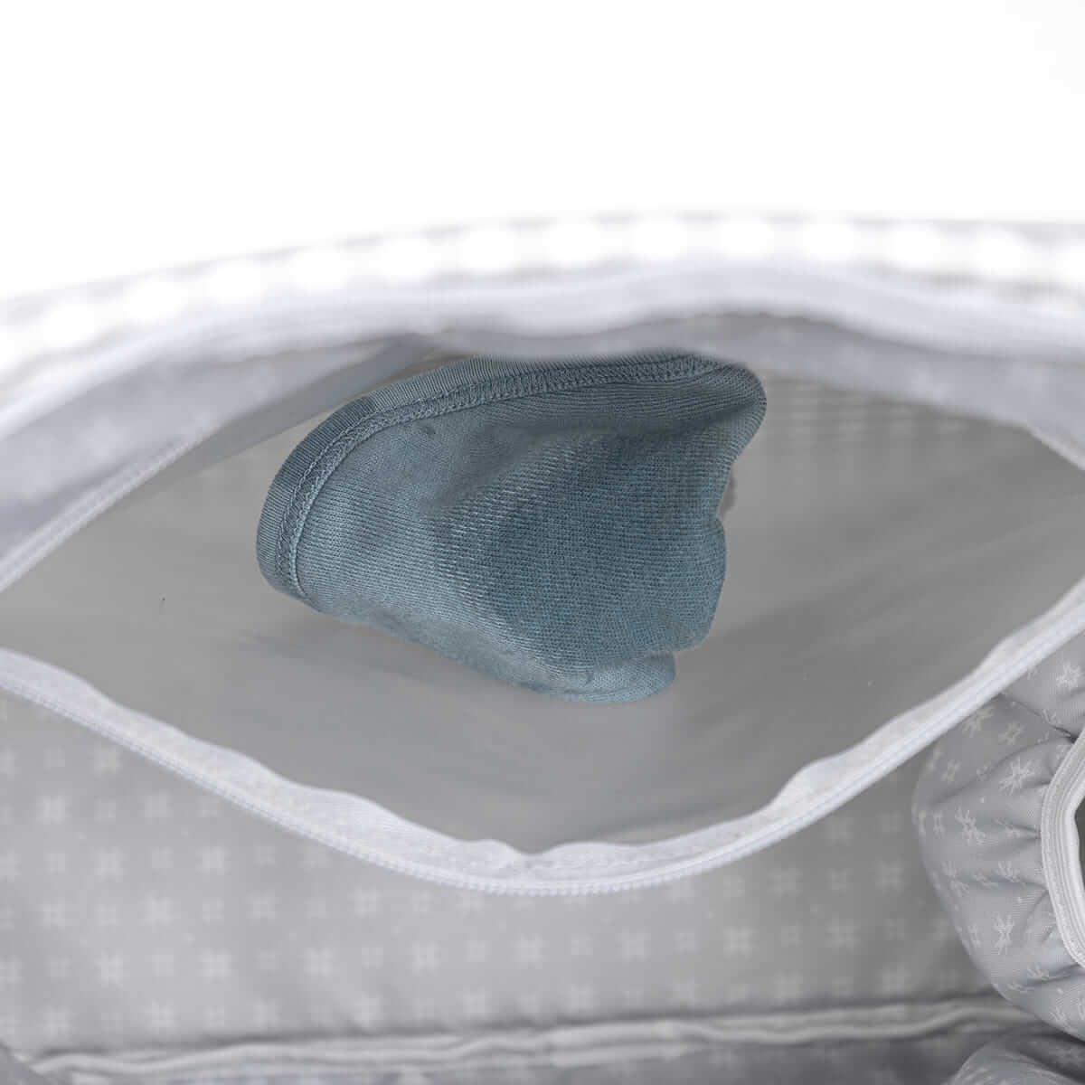 Bolsa Canastilla I Love Vichy Gris