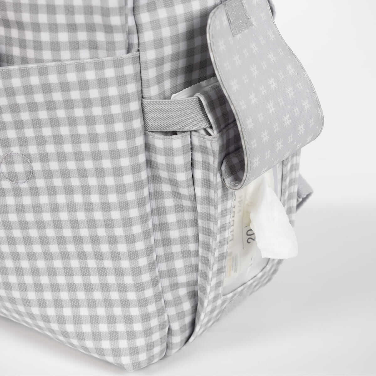 Mochila I Love Vichy Gris