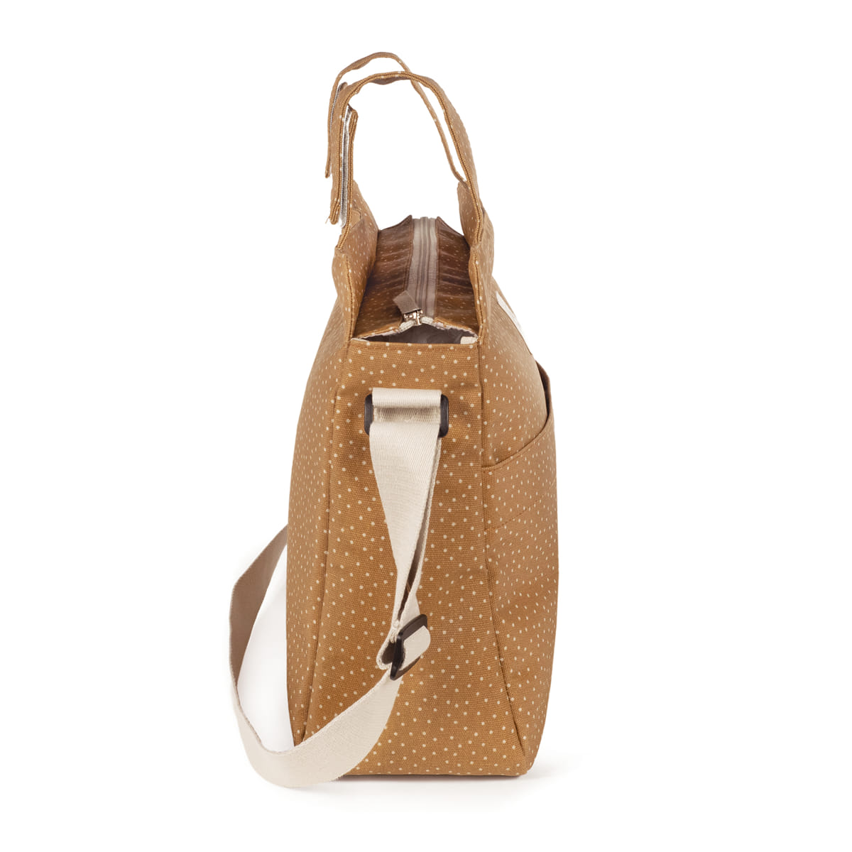 Bolsa Canastilla Topito Poppy Canela