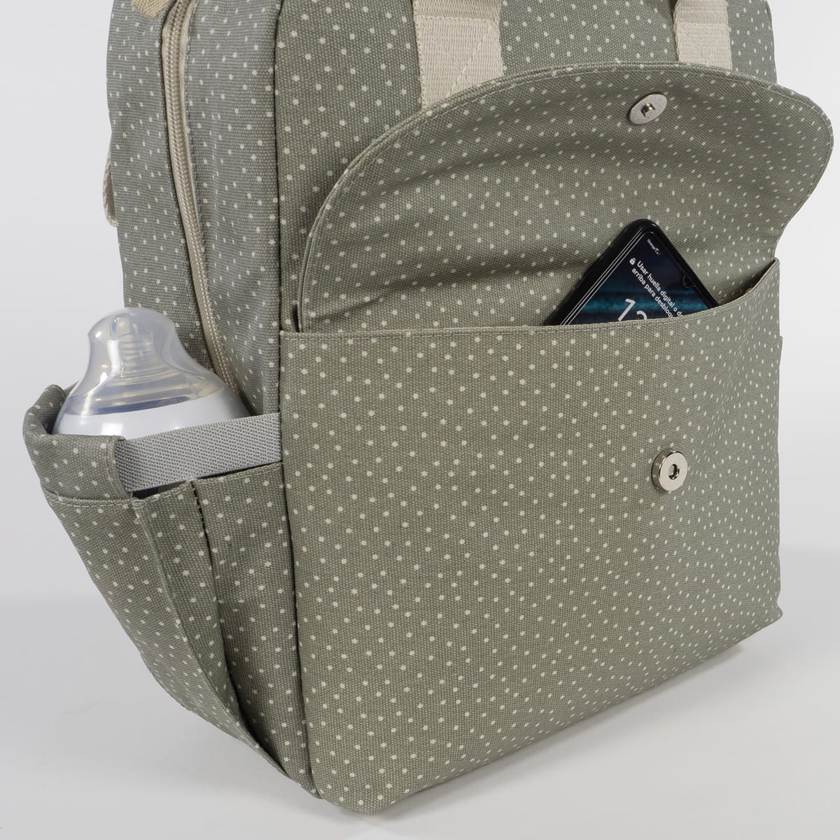 Mochila Topito Poppy Musgo