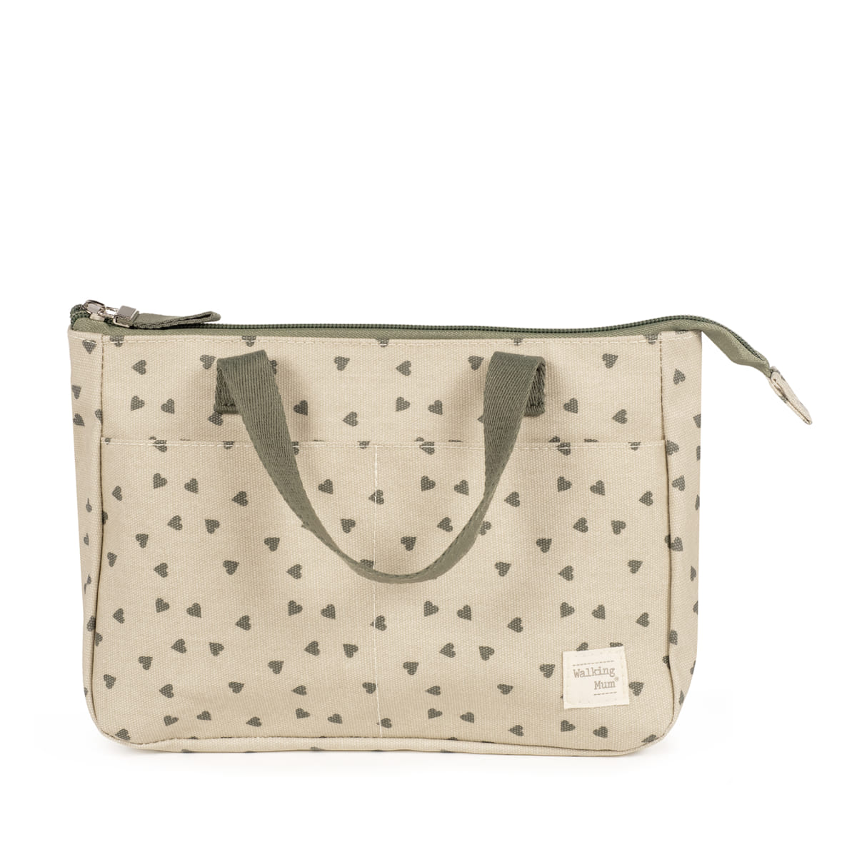 Neceser Corazones Poppy Musgo