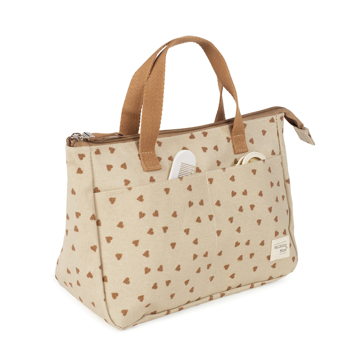 Neceser Corazones Poppy Canela