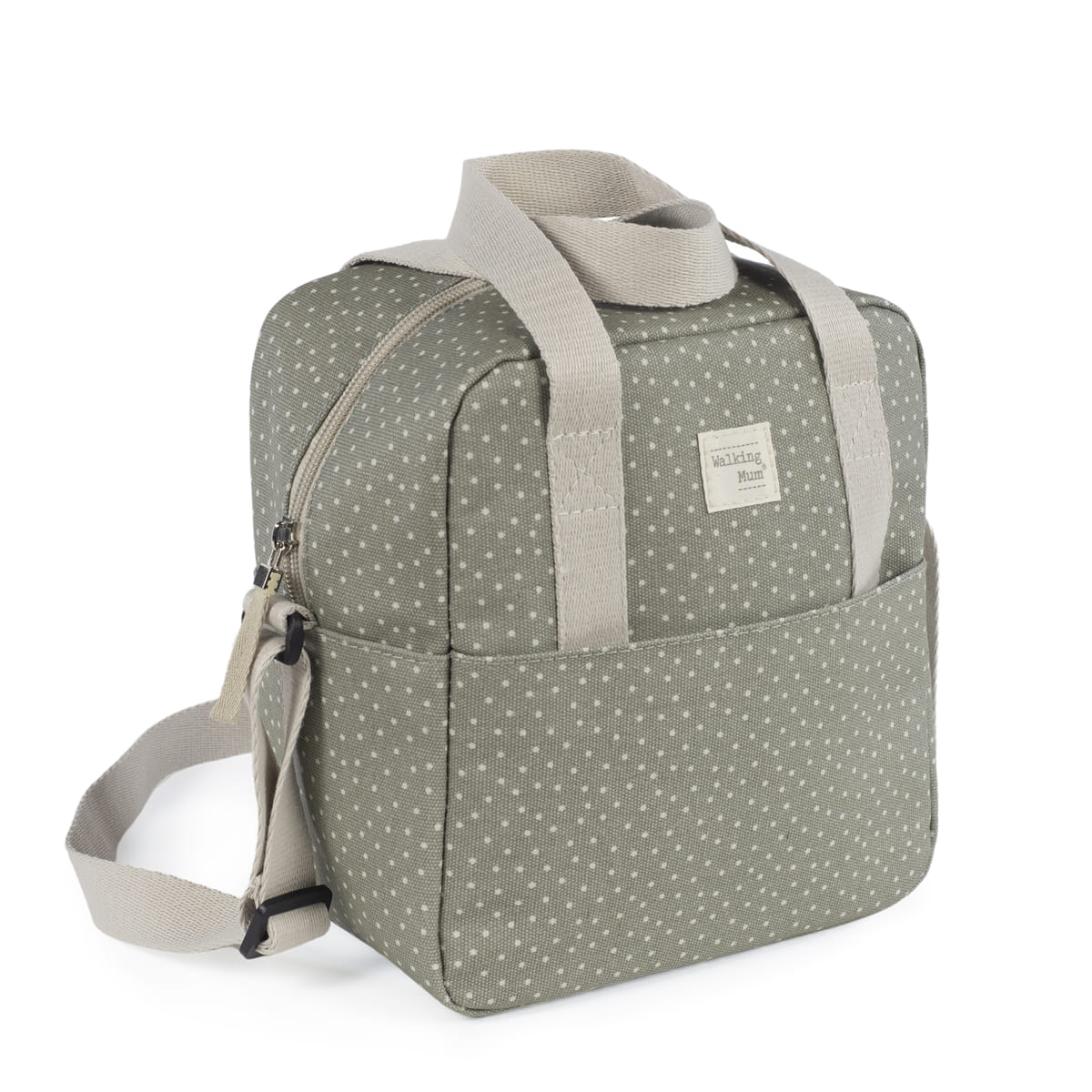 Bolsa Térmica Biberones Bebés Topito Poppy Musgo