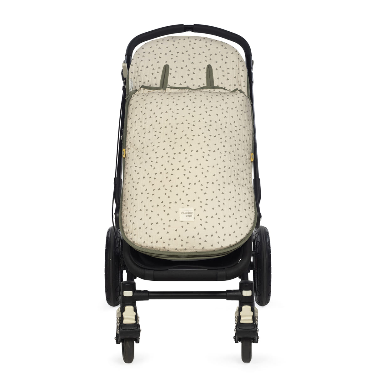 Saco Silla Poppy Entretiempo Corazones Poppy Musgo
