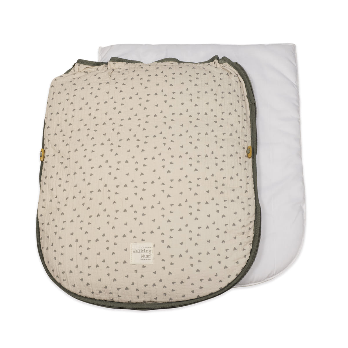 Saco Silla Poppy Entretiempo Corazones Poppy Musgo