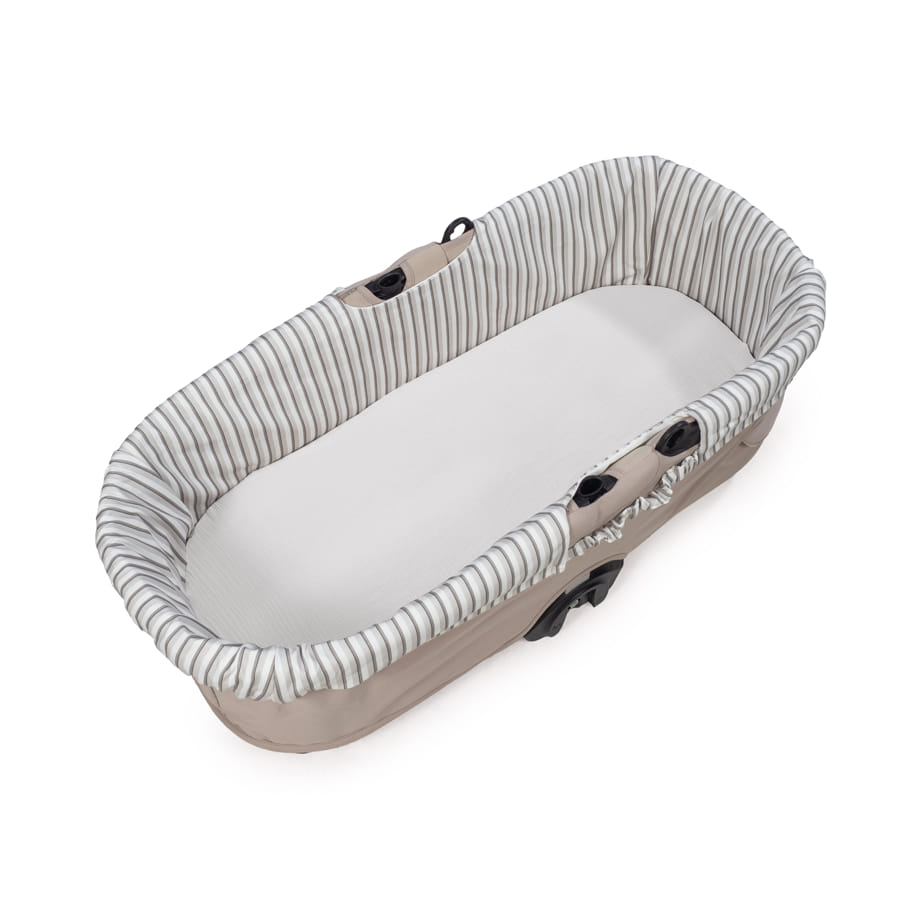 Cubre Cuco Gomas + Sábana Ajustable Cuco Botton Raya