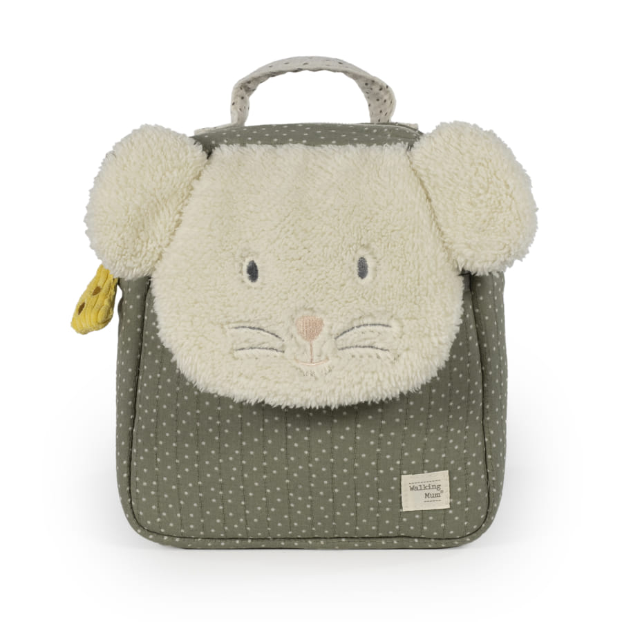 Mochila Ratoncito Topito Poppy Musgo