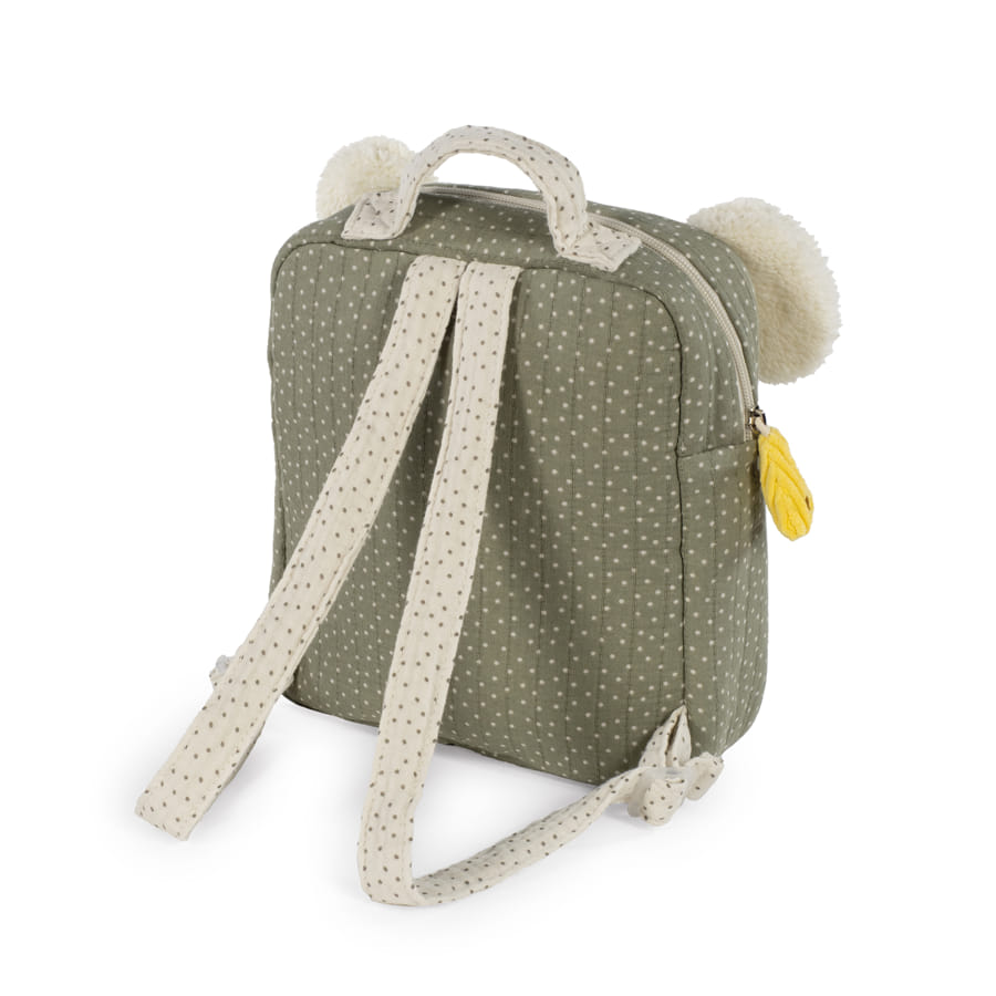 Mochila Ratoncito Topito Poppy Musgo
