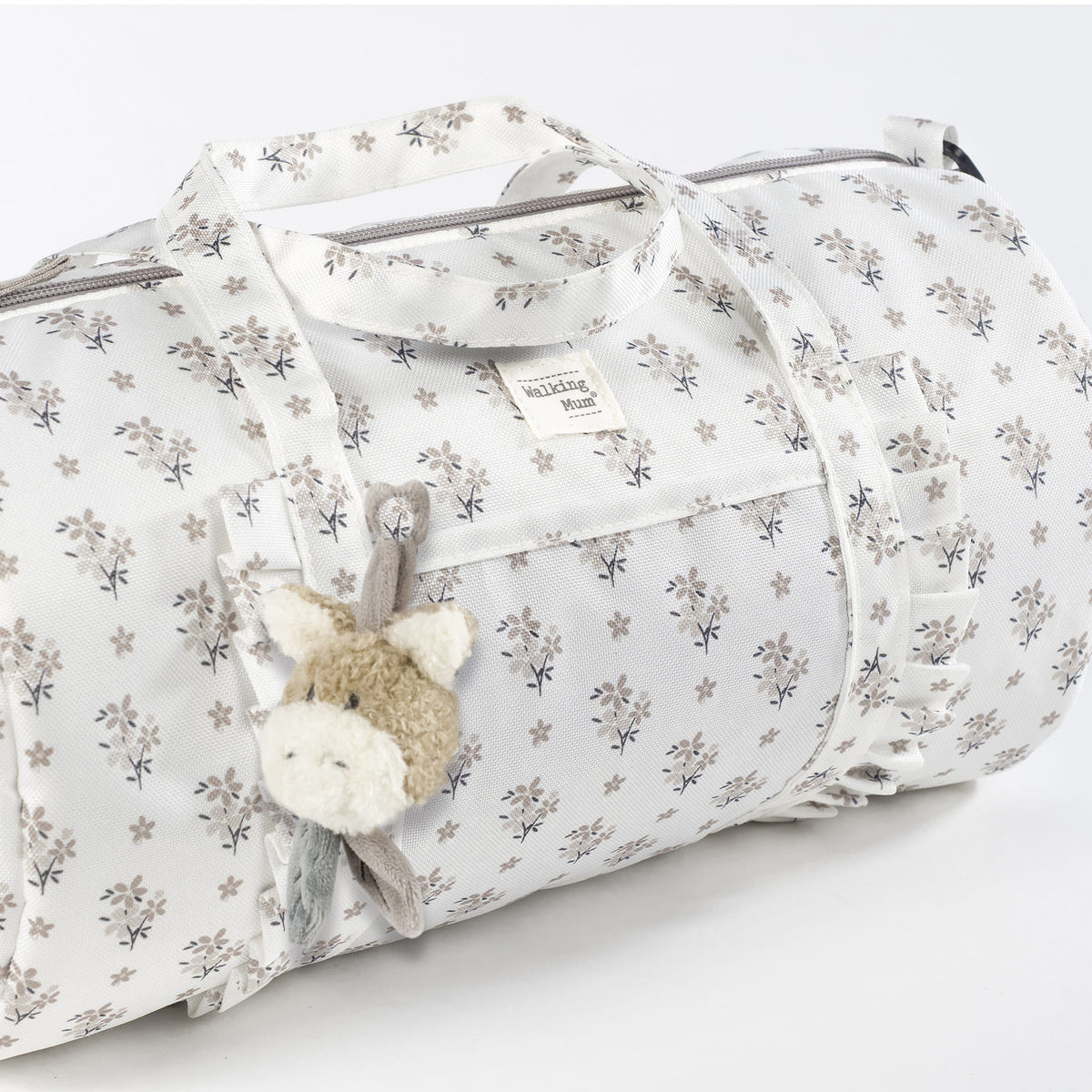 Bolsa Weekend Botton Flores