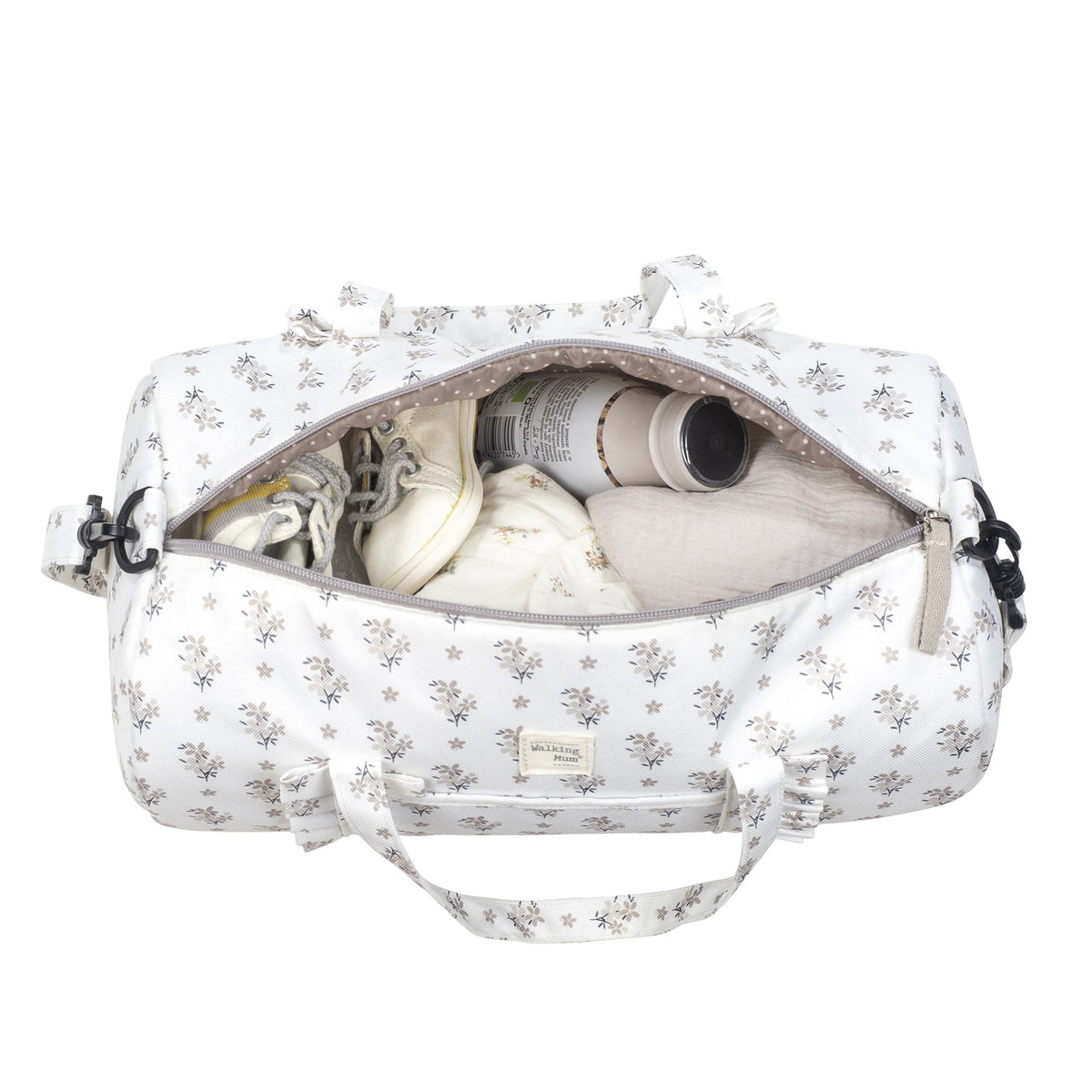 Bolsa Weekend Botton Flores