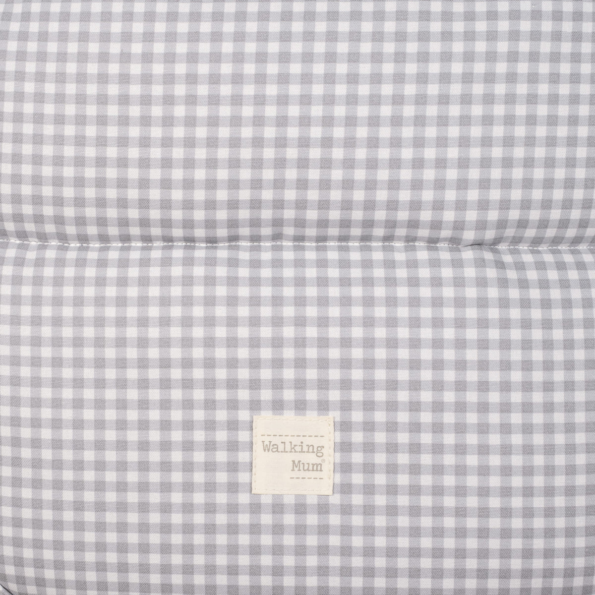 Saco Silla I Love Vichy Cuadro Gris Invierno