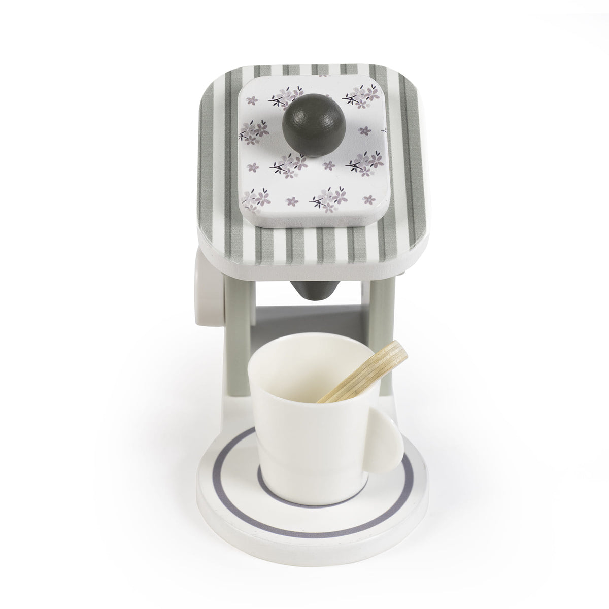 Cafetera Madera Botton