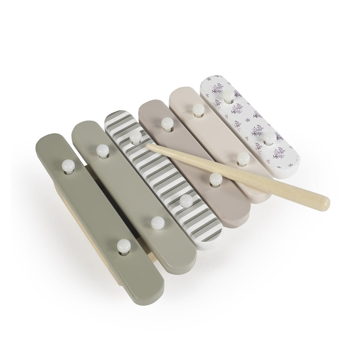 Set Instrumentos Musicales Madera Botton