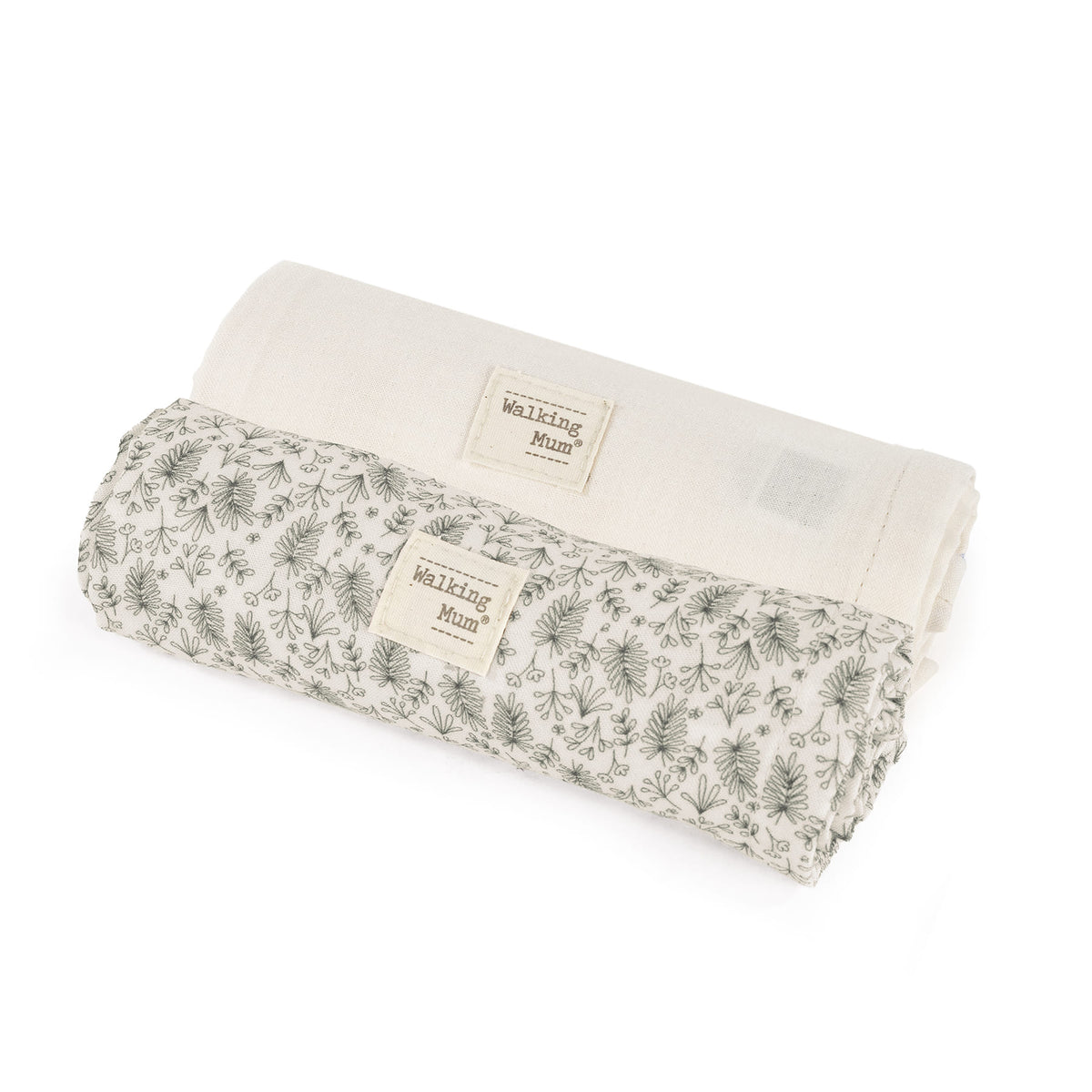 Set/ 2 Muselinas 70X70 Cm Gala Mint