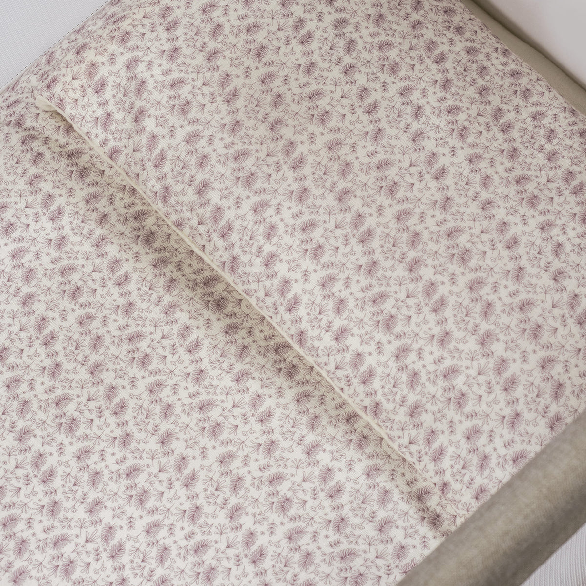 Edredón + Bajera + Almohada Cuna 90X50 Cm Gala Cerise