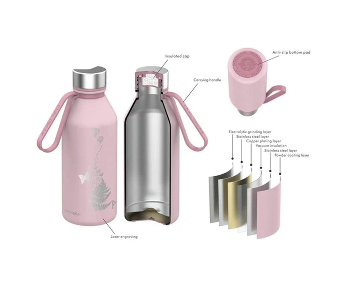 Botella Acero Inoxidable TEMPflask Spirit Passion 500 ml Pink