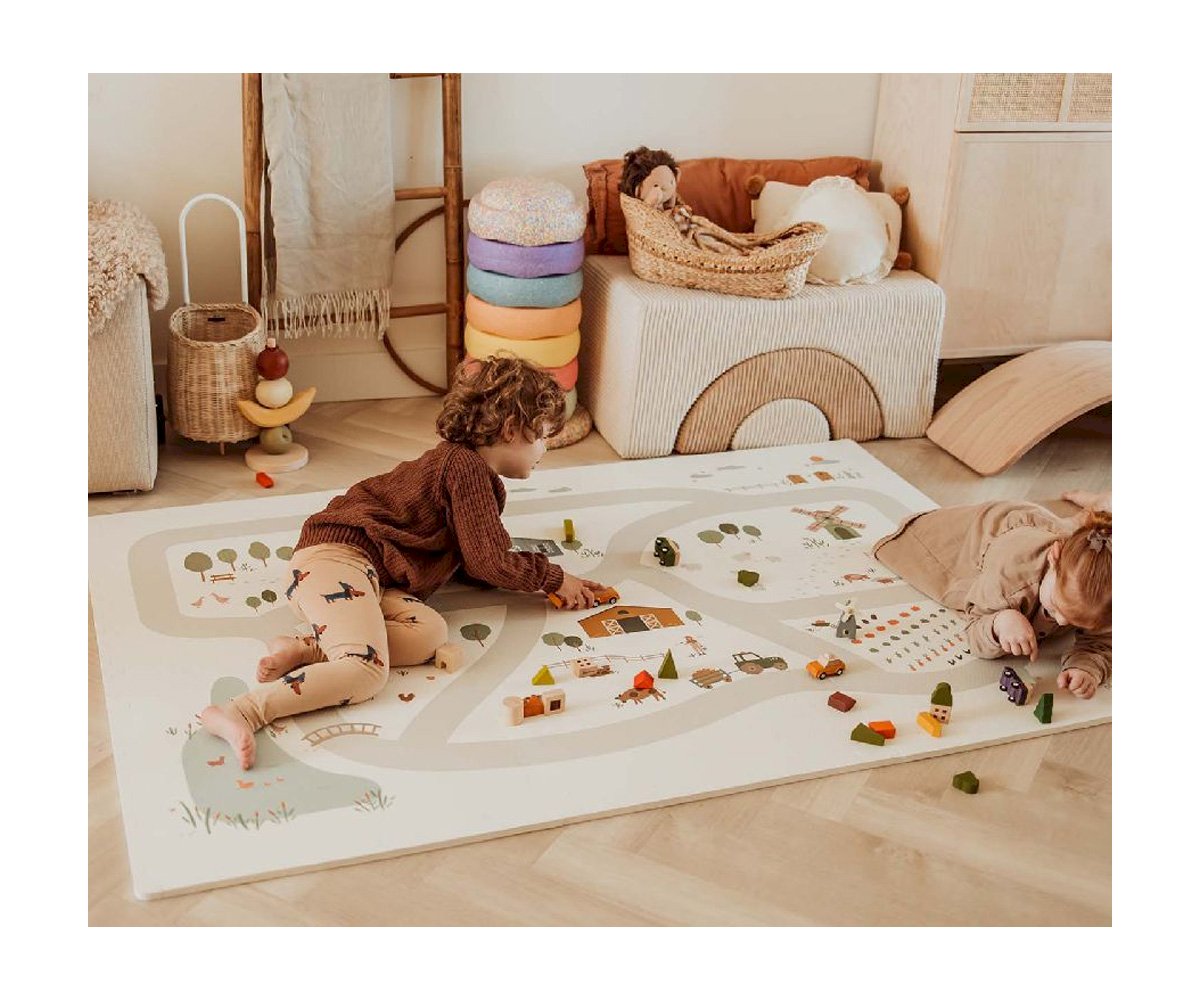Alfombra de Juegos Tiloo Puzzle Farm