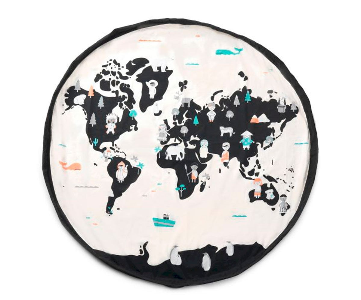 Saco Reversible Play & Go Worldmap