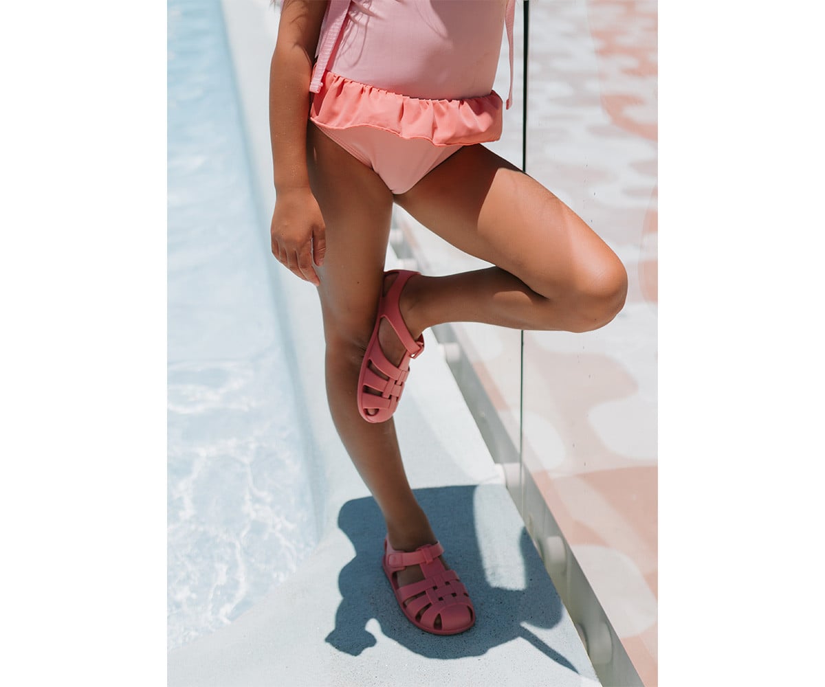 Cangrejeras Infantil Monnëka Stripes Bloom & Blush