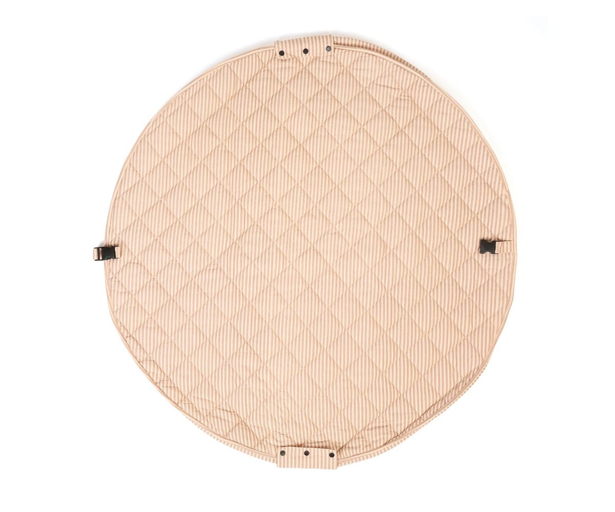 Saco Organic SOFT Reversible Play & Go Stripes Brown