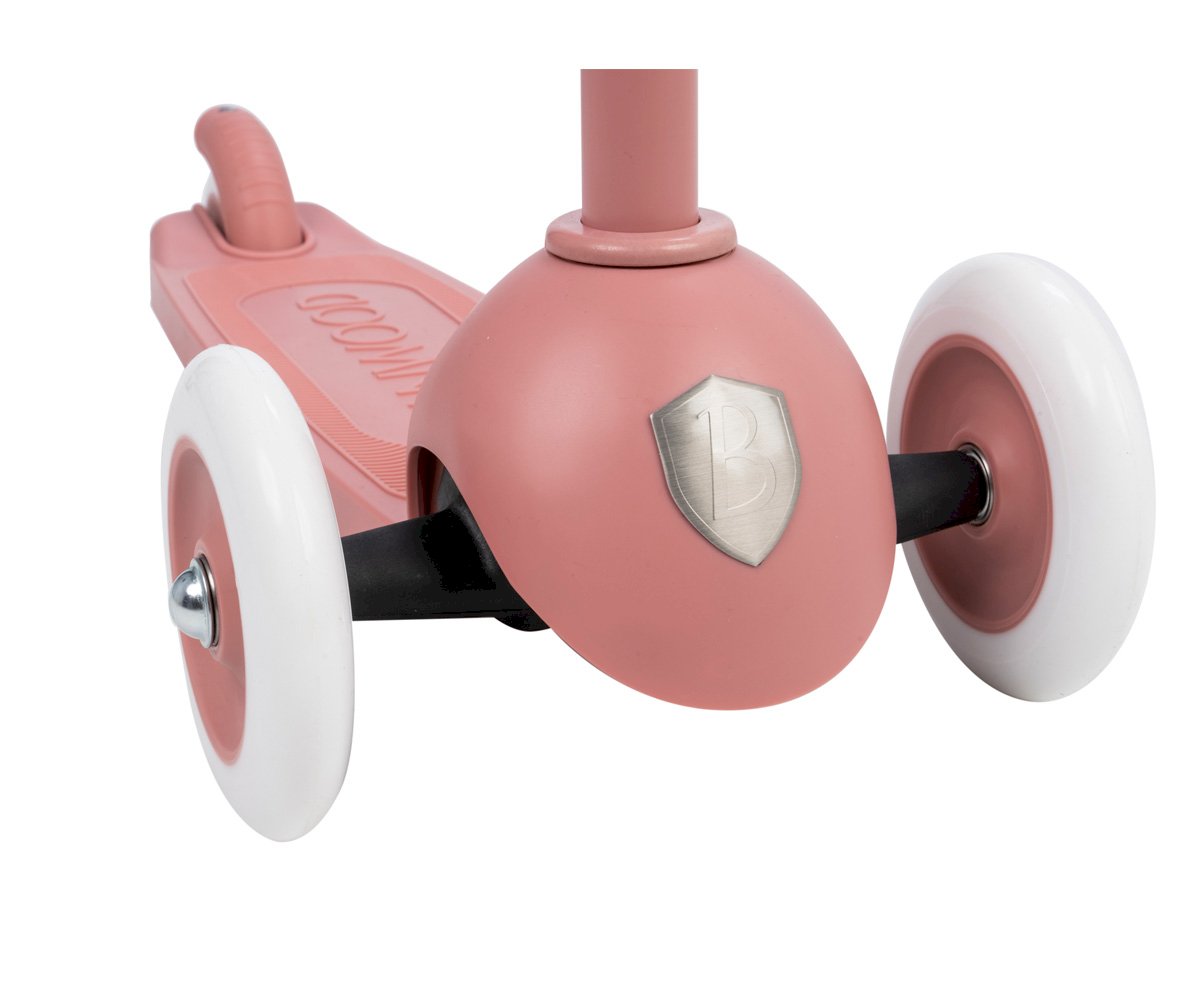 Patinete Banwood Eco + Cesta Pin & Ride Raspberry y Pines Magia
