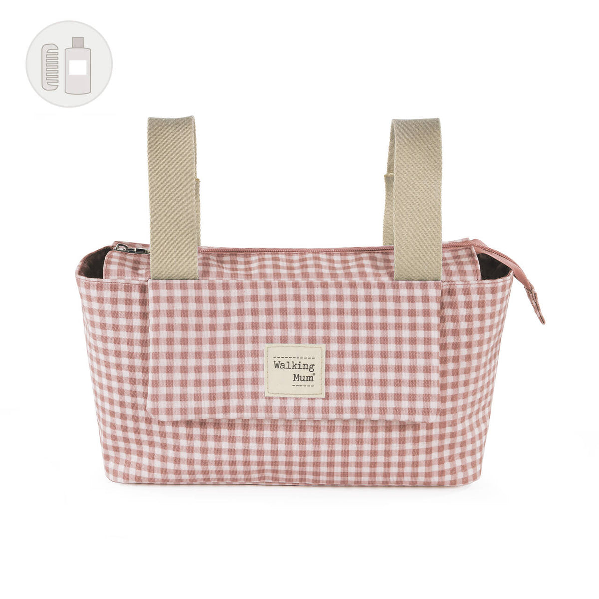 Bolso Organizador I Love Vichy Rosa