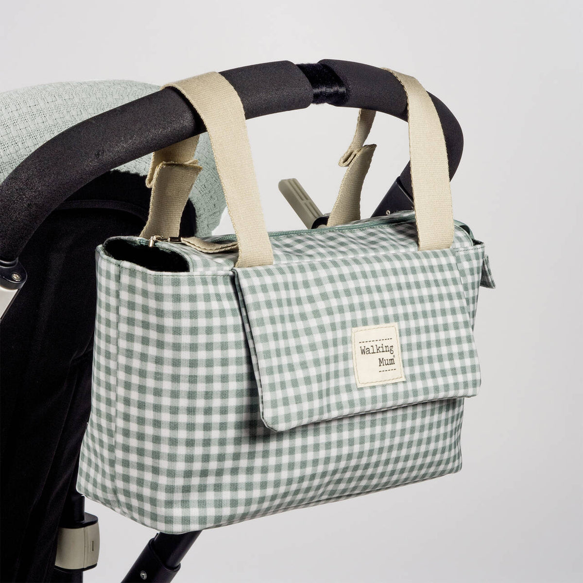 Bolso Organizador I Love Vichy Verde
