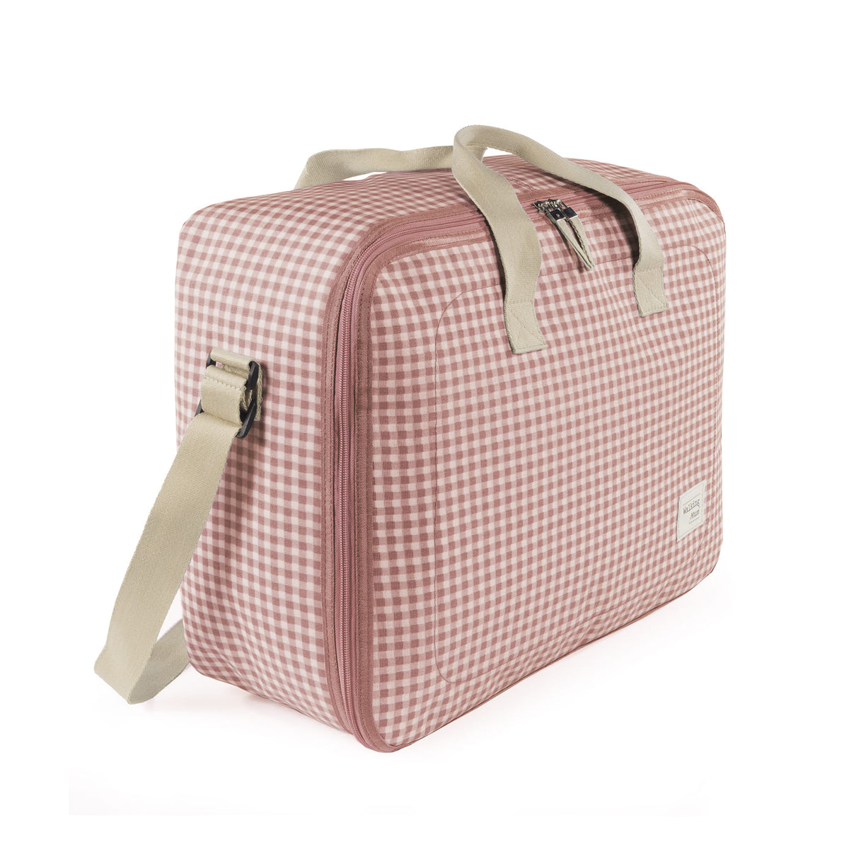 Maleta I Love Vichy Rosa
