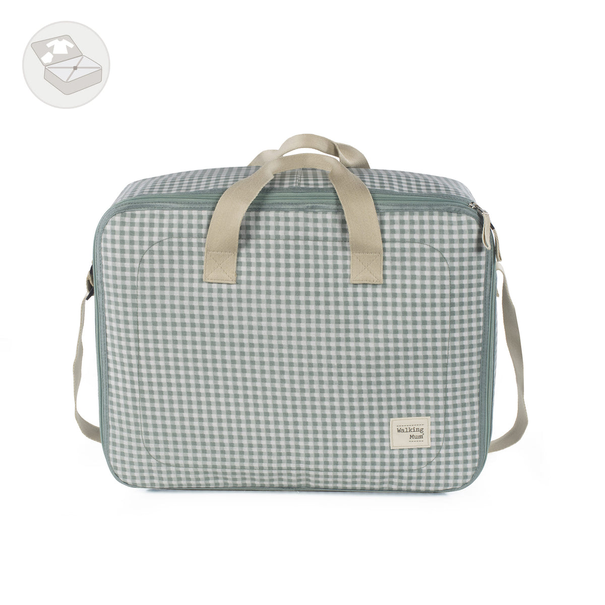 Maleta I Love Vichy Verde