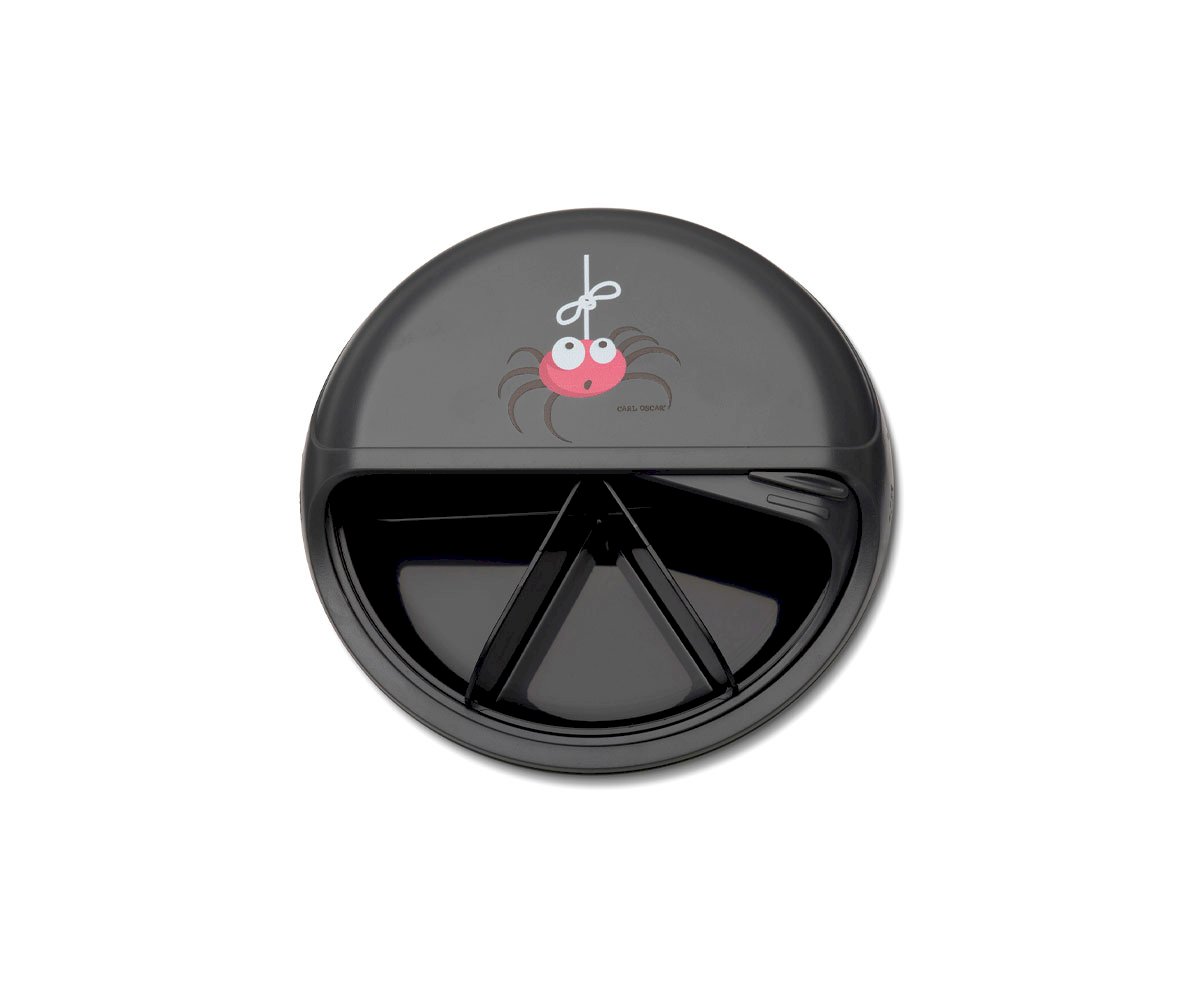 Caja de Almuerzo SnackDisc Araña Grey