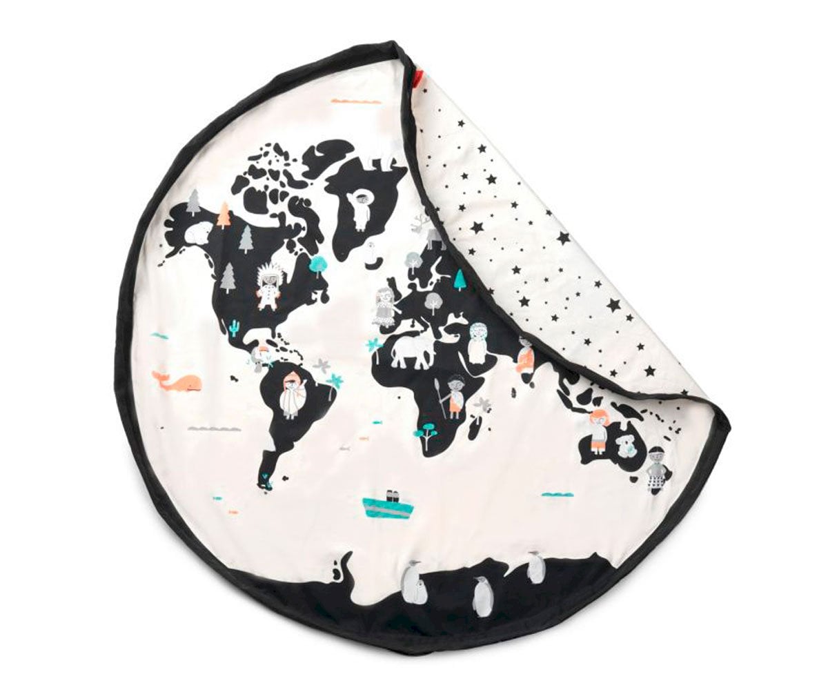 Saco Reversible Play & Go Worldmap