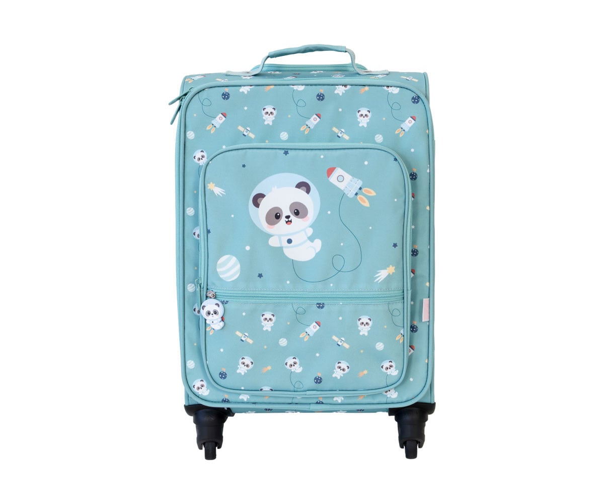 Maleta con Ruedas Pandas in Space