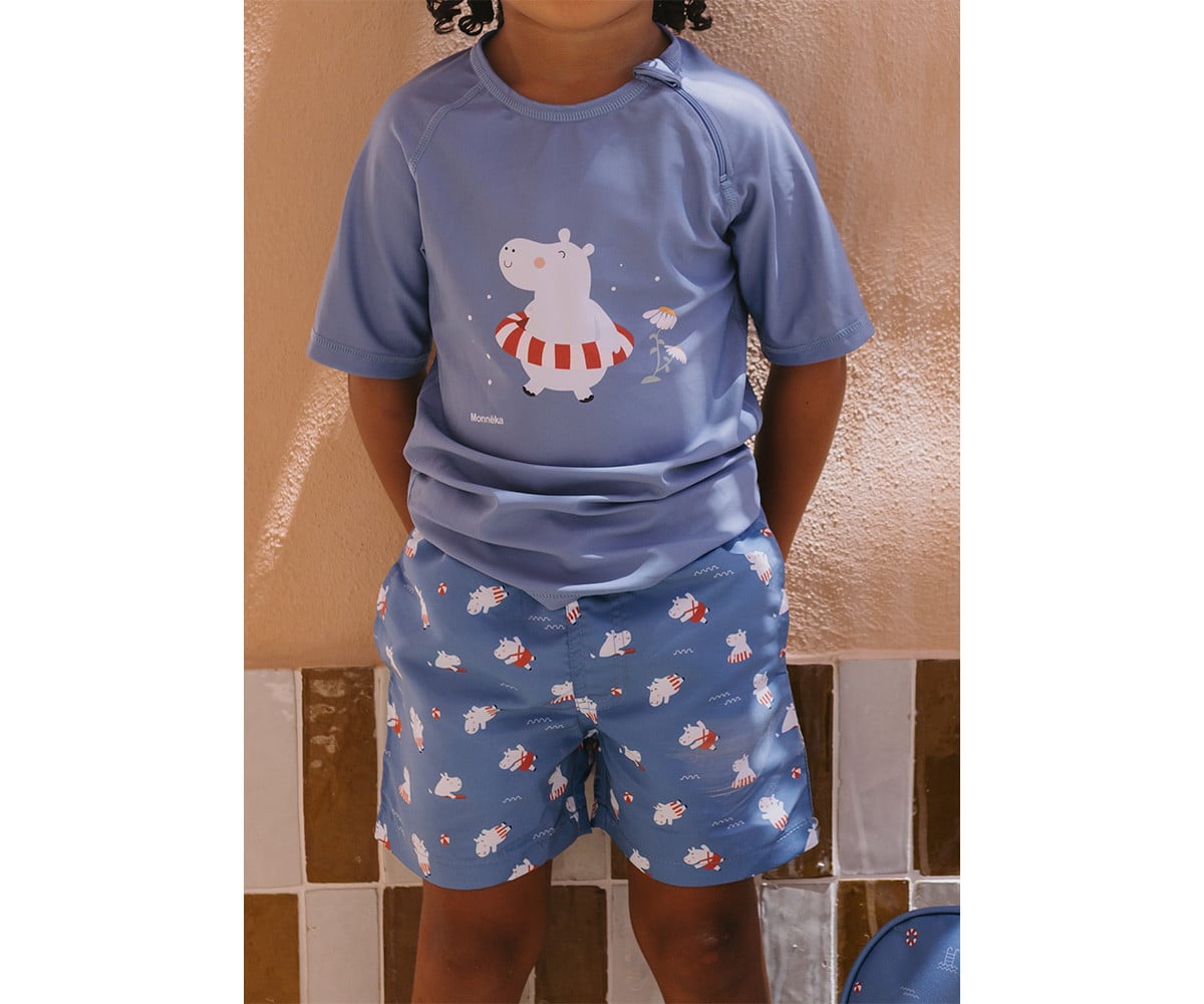 Camiseta Protección Solar Hippos