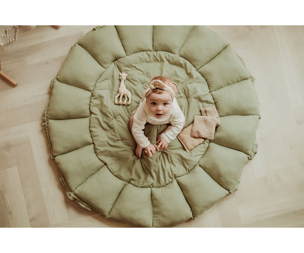 Saco Play & Go Bloom Orgánico Meadow Green