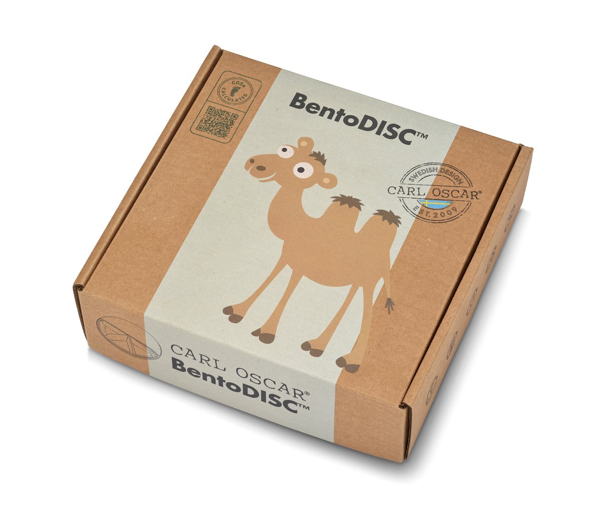 Caja de almuerzo BentoDisc Green Camel