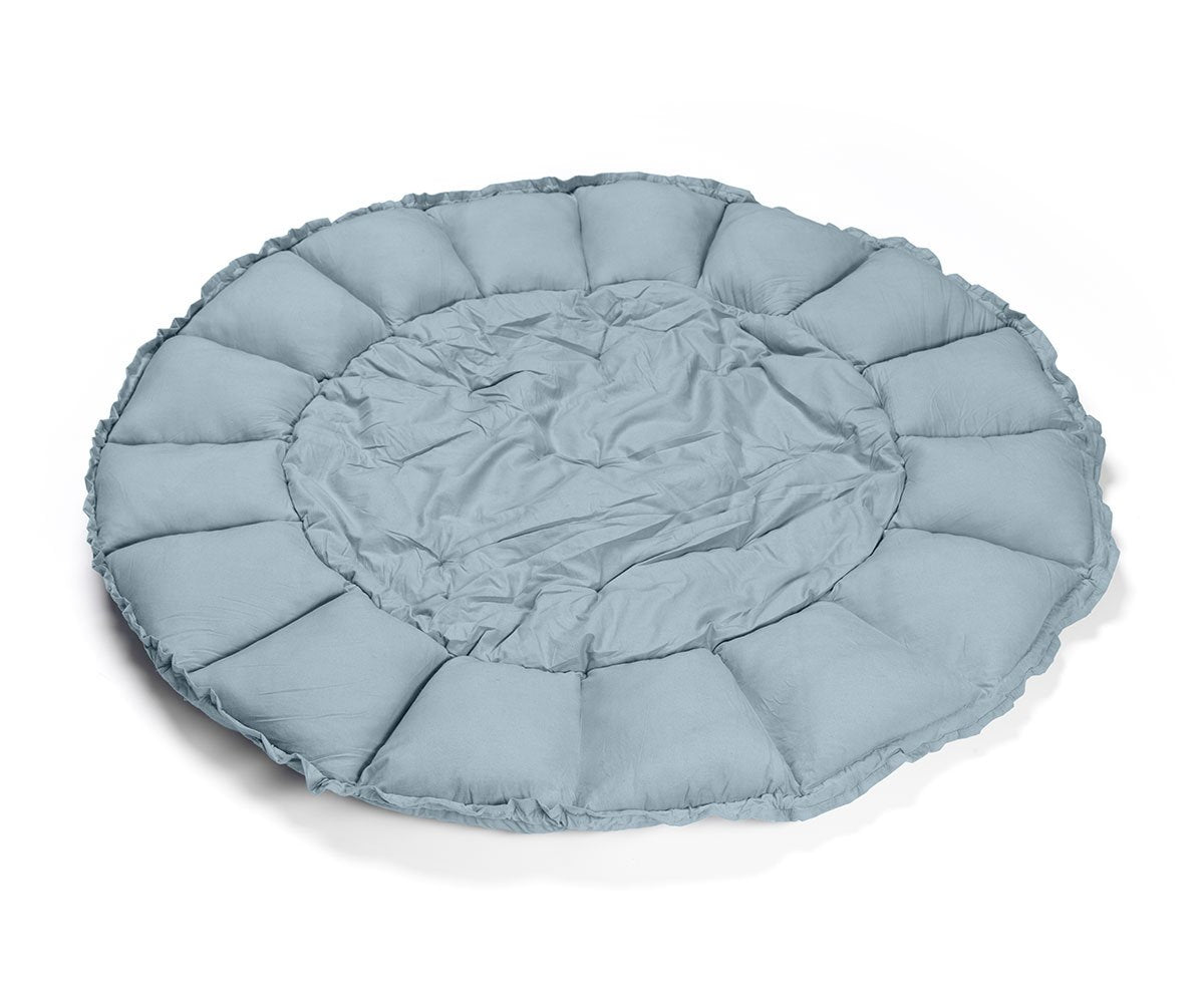 Saco Play & Go Coco Bloom Orgánico Dusty Blue